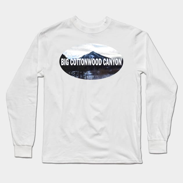 Big Cottonwood Canyon Long Sleeve T-Shirt by stermitkermit